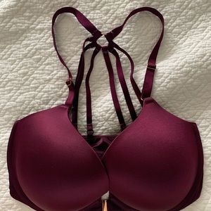 Victoria’s Secret Pushup Bra front clasp racerback